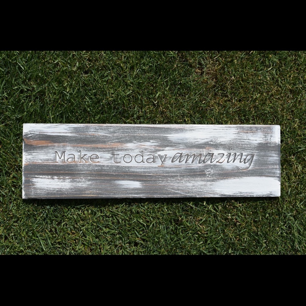 Make today amazing handmade wood sign decor